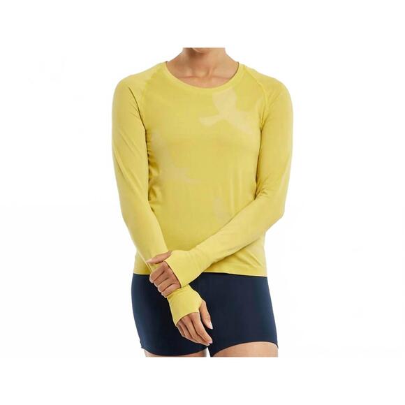 OISELLE Tops - NEW OISELLE women's altitude long sleeve tee in saffron